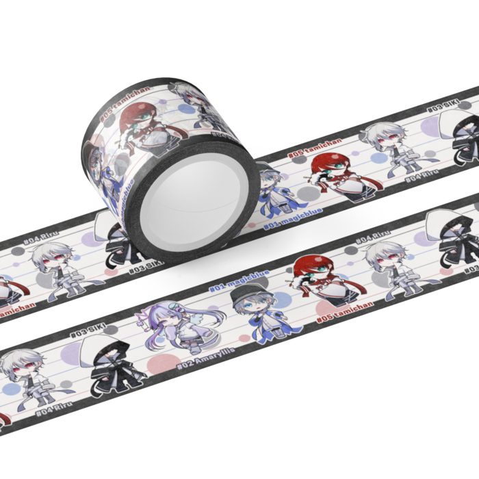 マスキングテープ - SDキャラクター (テープ幅 30mm)
