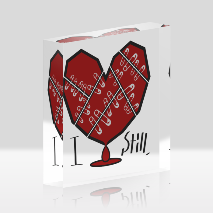 アクリルブロック - 100x100mm