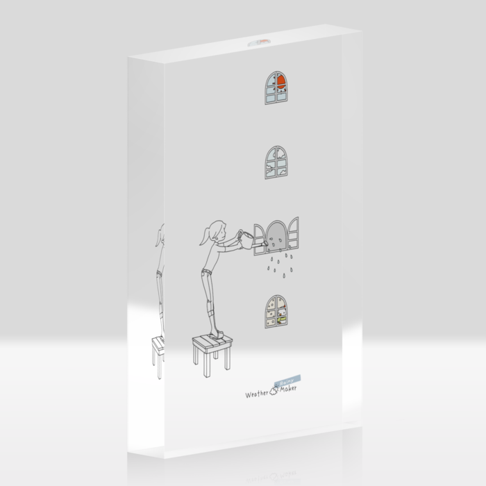 rainy アクリルブロック - 100x148mm