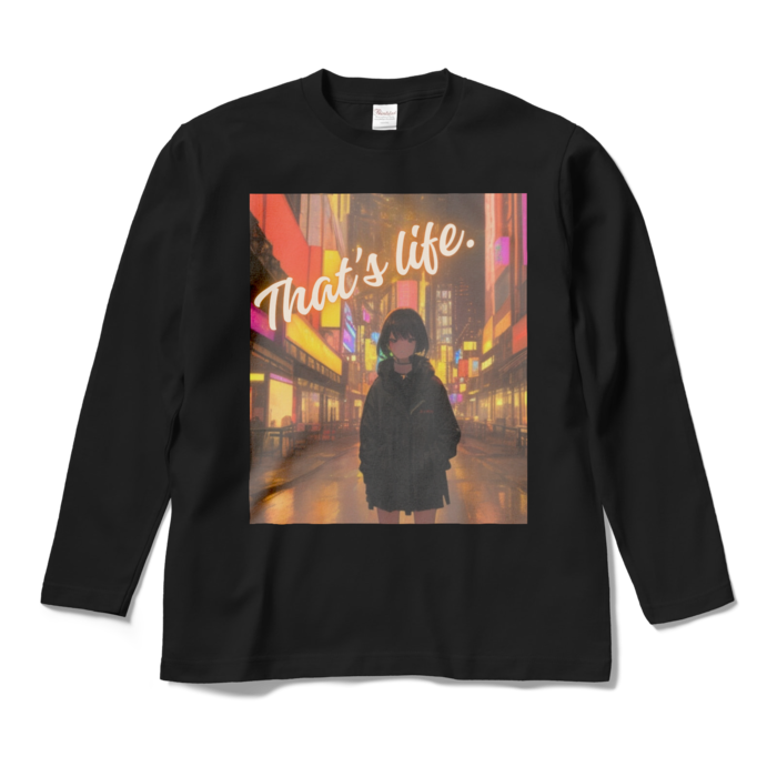 ロングスリーブTシャツ - M - ブラック