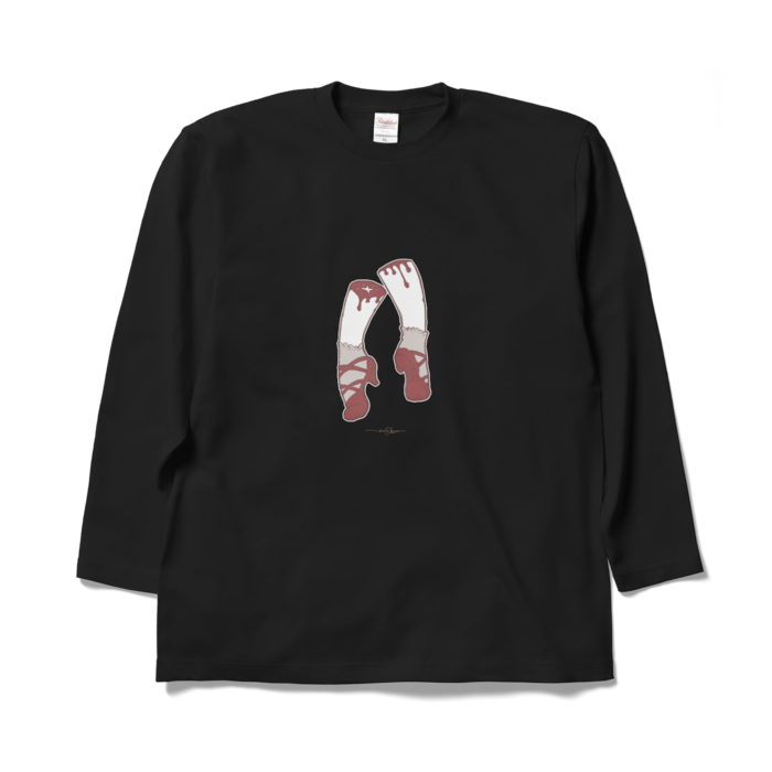 踊る赤い靴★深夜 - XL - ブラック