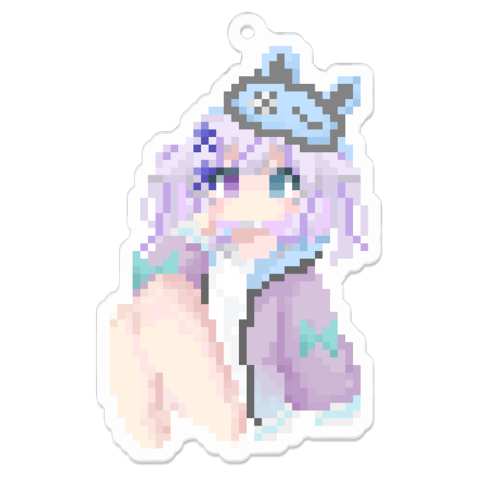 アクリルキーホルダー - 70 x 70 (mm)