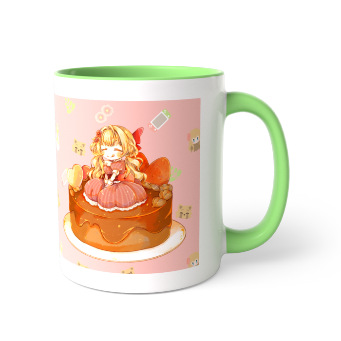 ツートンカラーマグカップ - 直径 8.2cm / 高さ 9.5cm