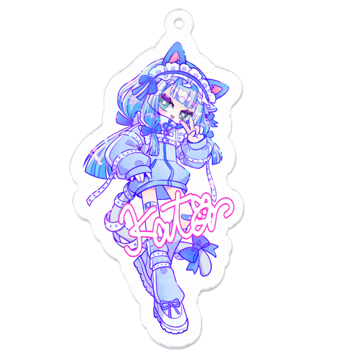 アクリルキーホルダー - 70 x 70 (mm)