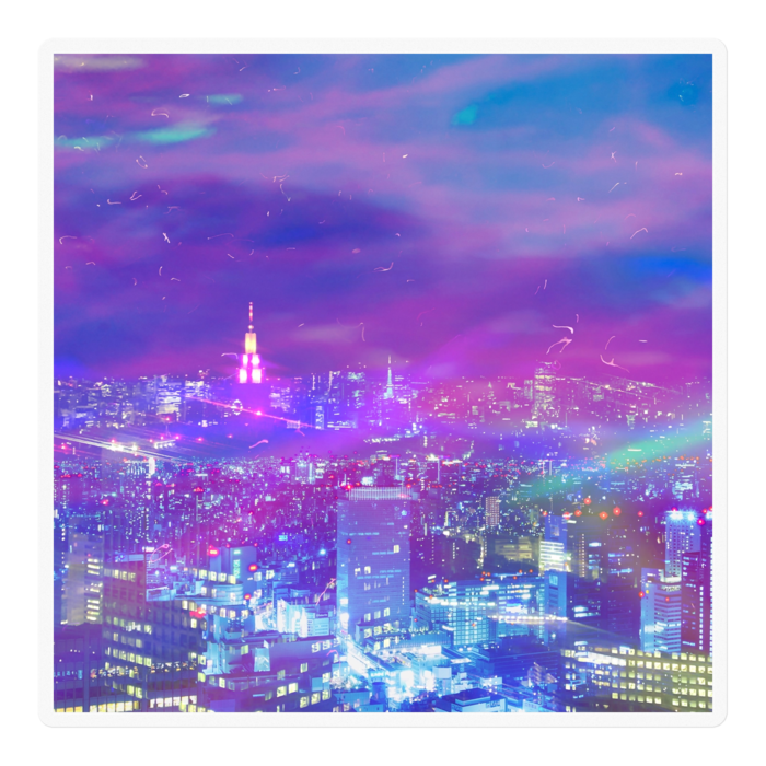ステッカー - 100 x 100 (mm)