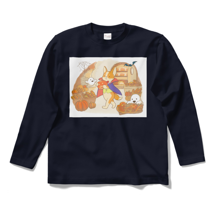 ロングスリーブTシャツ - S - ネイビー