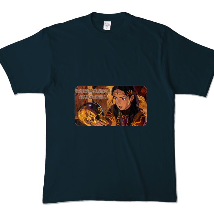 カラーTシャツ - XL - ネイビー (濃色)