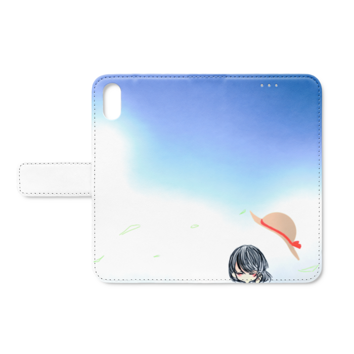 手帳型iPhoneケース - iPhone XS / X - ストラップ穴 なし