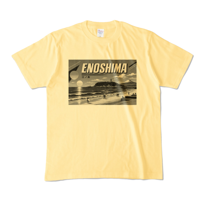 カラーTシャツ - M - ライトイエロー (淡色)