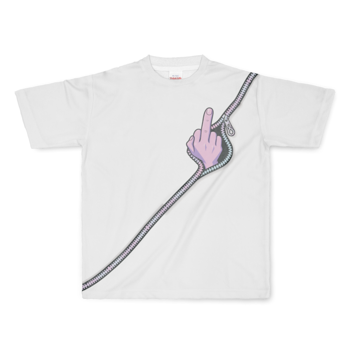 フルグラフィックTシャツ - L - 両面印刷