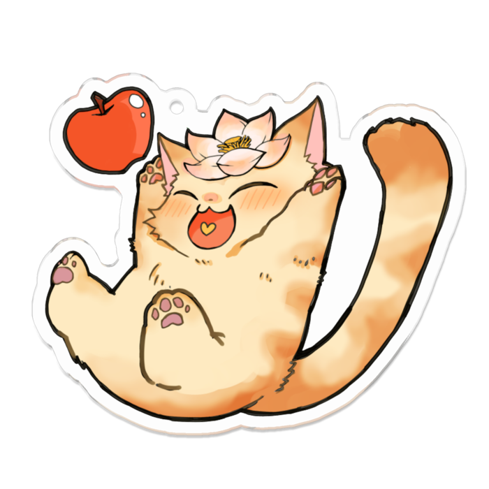 アクリルキーホルダー - 70 x 70 (mm)