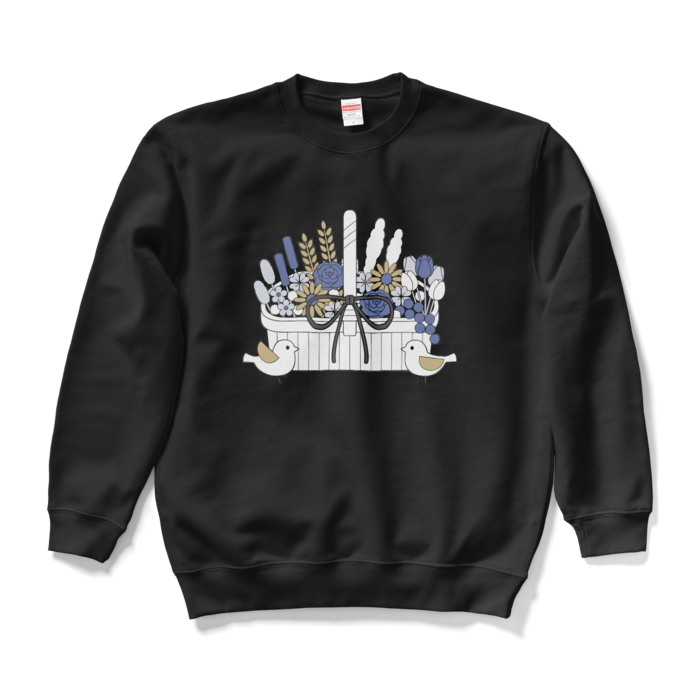 スウェットA　黒色　L