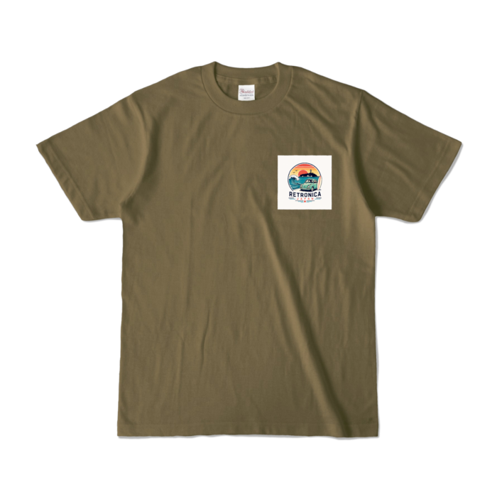 カラーTシャツ - S - オリーブ (濃色)