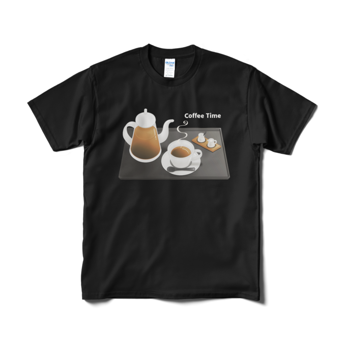 Tシャツ短納期　黒色　M