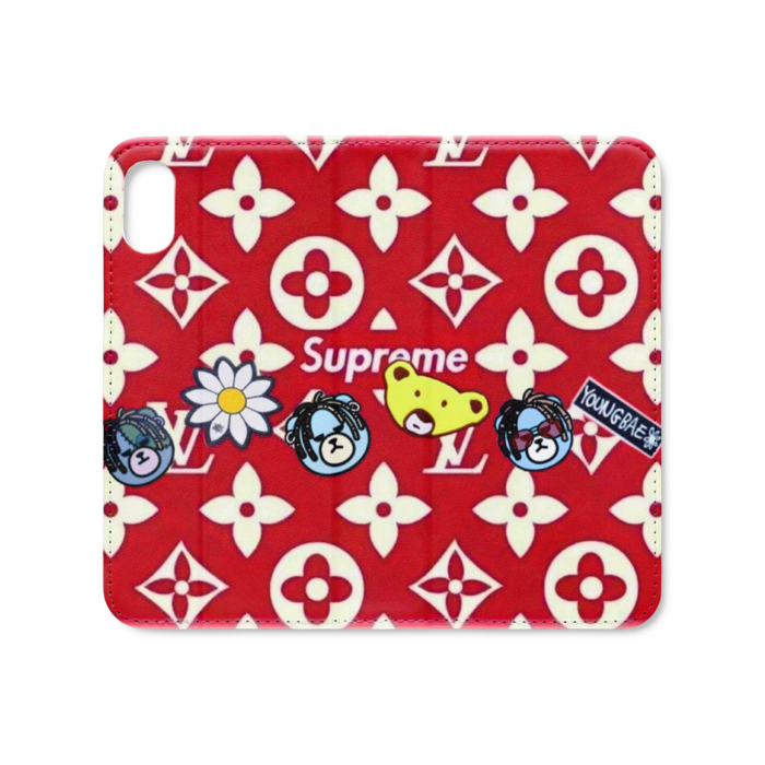 手帳型iPhoneケース（ベルトなし） - iPhone XS / X - ストラップ穴 なし