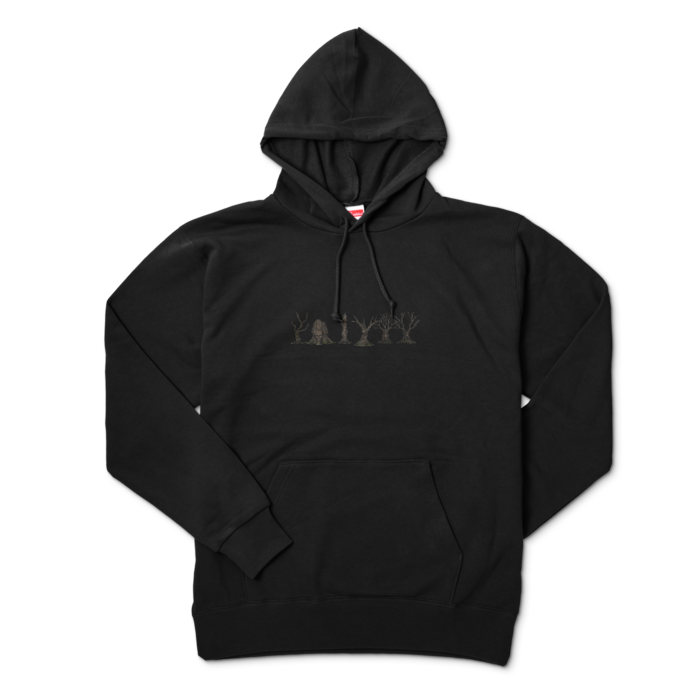 パーカー - XL - ブラック