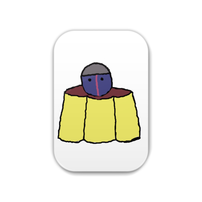 缶バッジ - 角丸 51x76mm