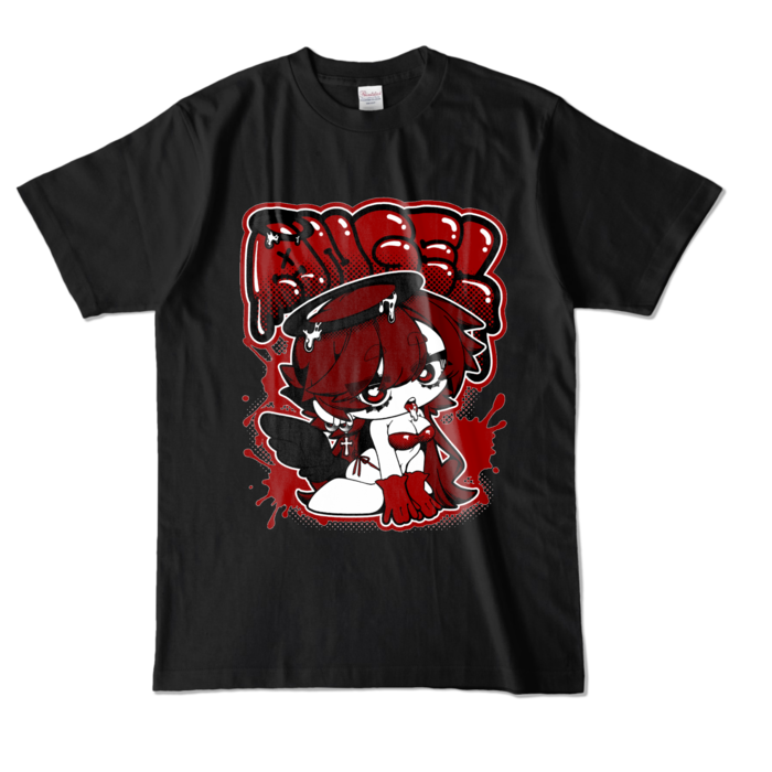 カラーTシャツ - L - ブラック (濃色)