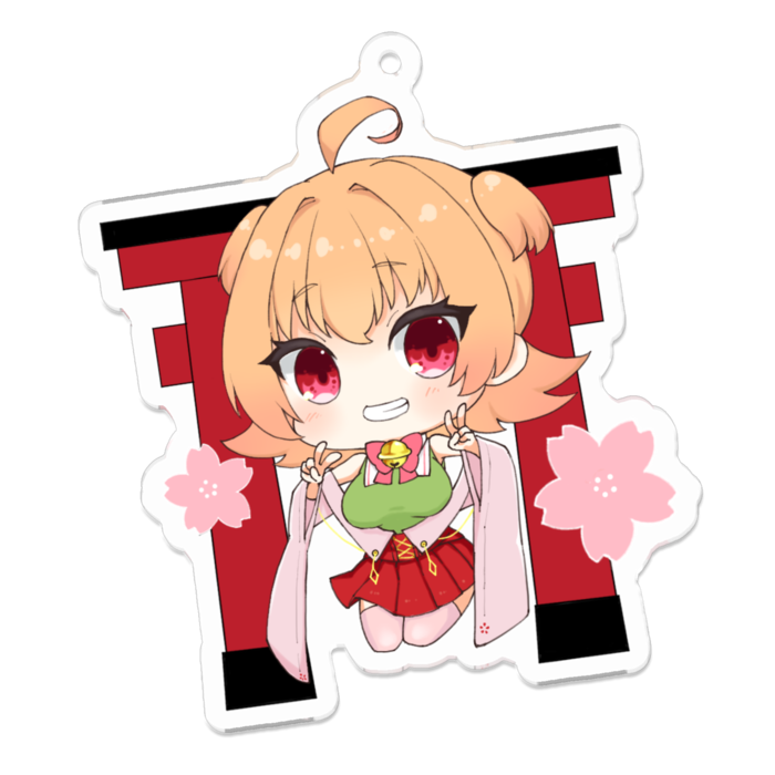 アクリルキーホルダー - 70 × 70 (mm)