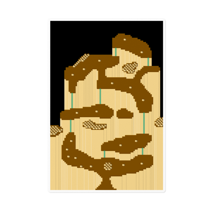 ステッカー - 160 x 160 (mm)