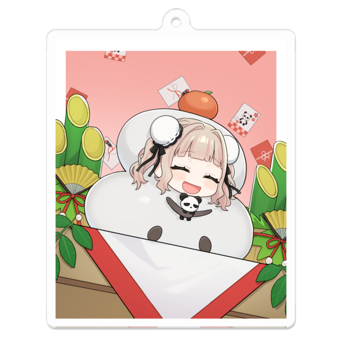 アクリルキーホルダー - 70 x 70 (mm)