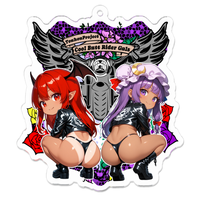 アクリルキーホルダー - 70 x 70 (mm)