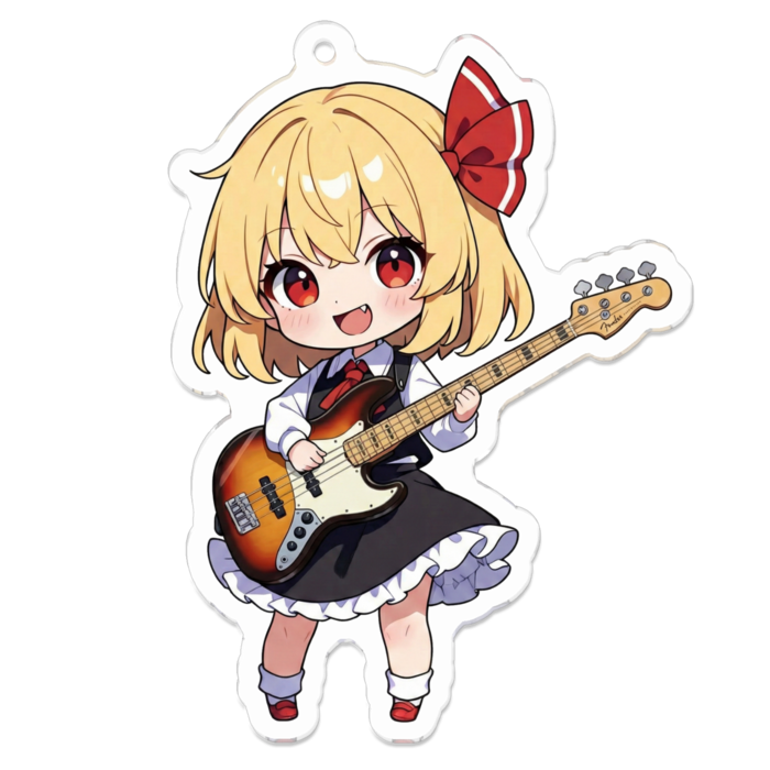 アクリルキーホルダー - 70 x 70 (mm)(キャラのみ)