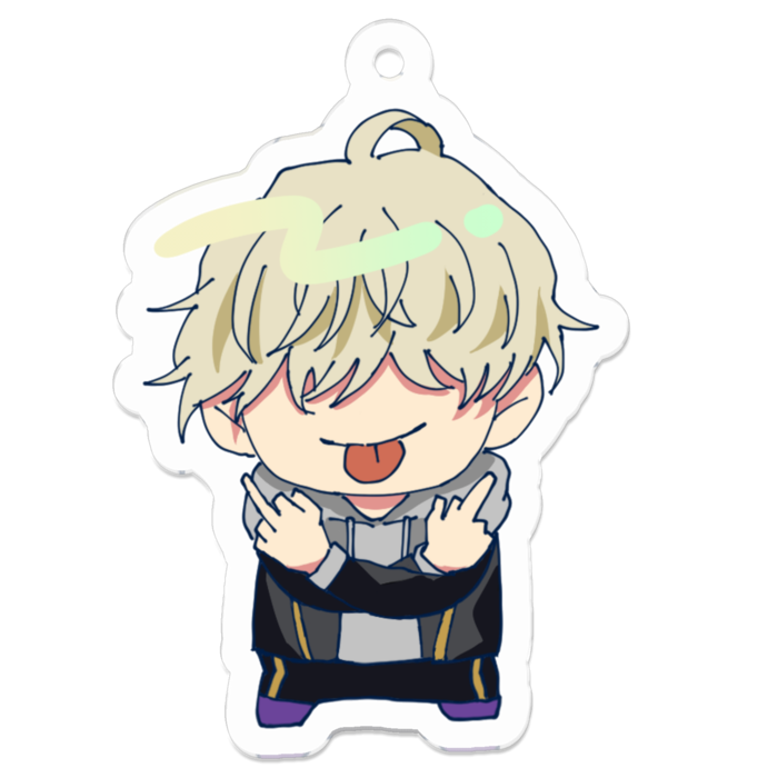 アクリルキーホルダー - 50 x 50 (mm)