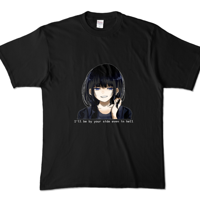 カラーTシャツ - XL - ブラック (濃色)