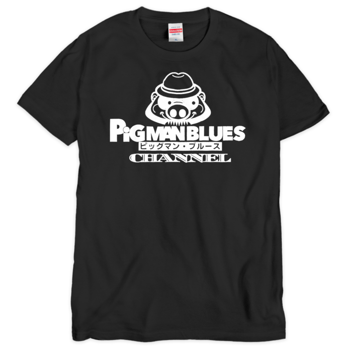 ピッグマンTシャツ（シルクスクリーン印刷） - XL - 1色