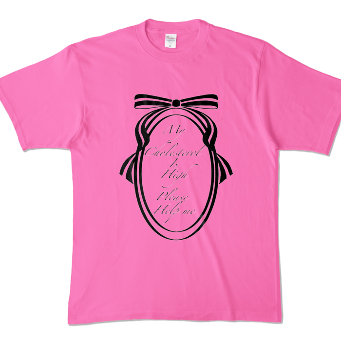 カラーTシャツ - XL - ピンク (濃色)