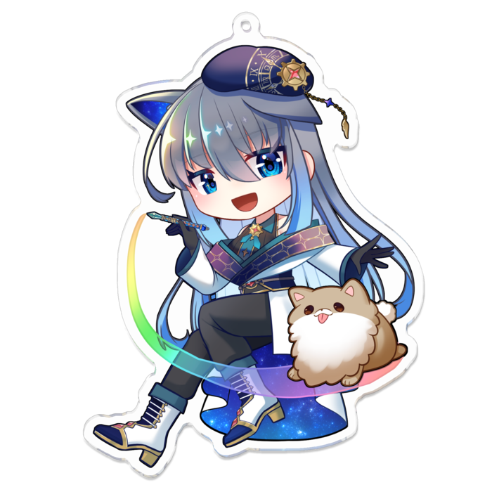 アクリルキーホルダー - 100 x 100 (mm)