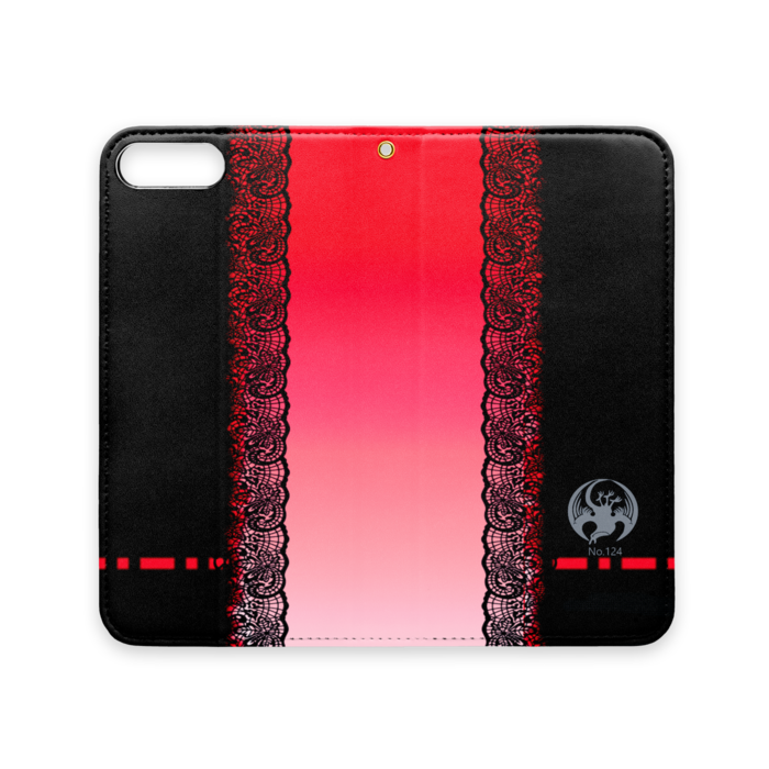 手帳型iPhoneケース（ベルトなし） - iPhone 8 Plus / 7 Plus - ストラップ穴 あり