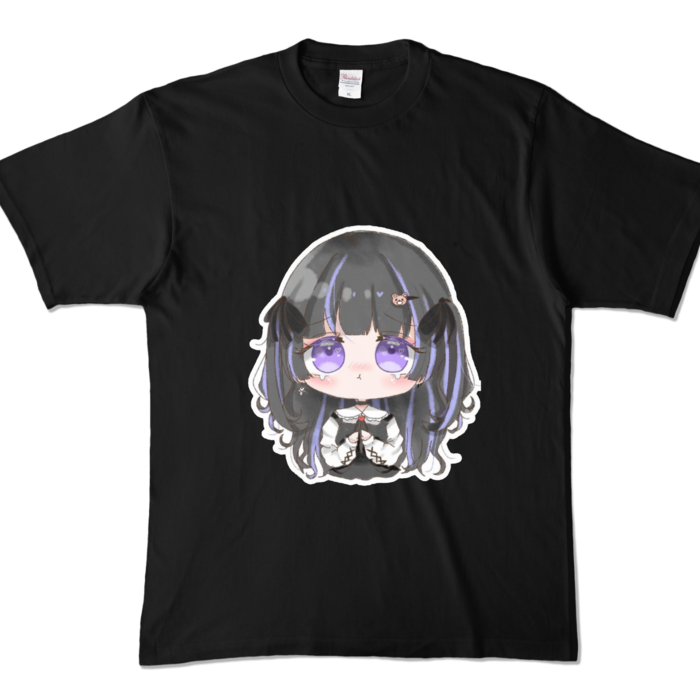 カラーTシャツ - XL - ブラック (濃色)