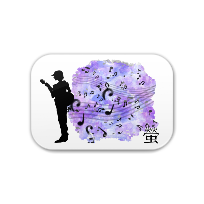 缶バッジ - 角丸 76x51mm