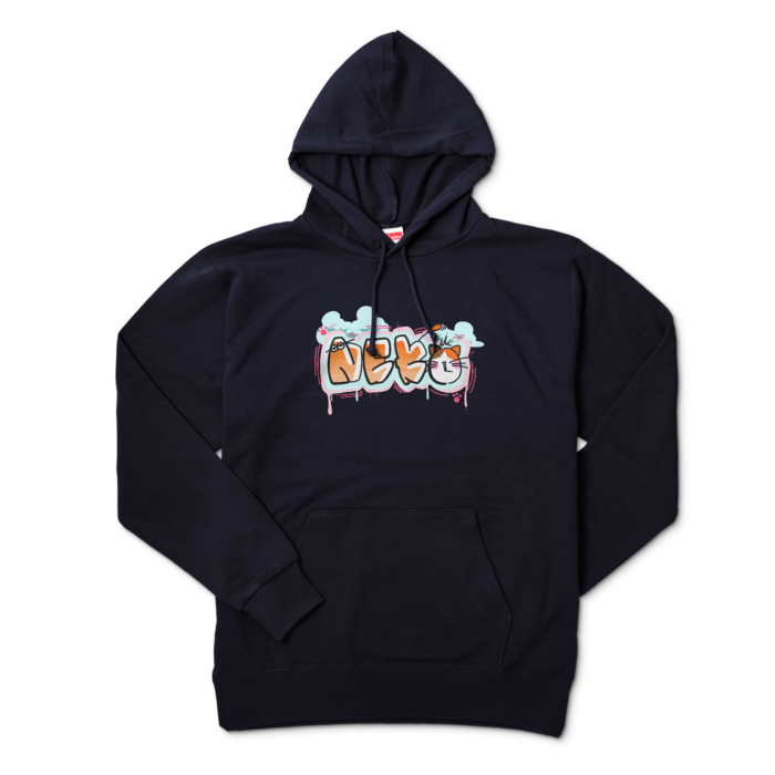 パーカー - XL - ネイビー