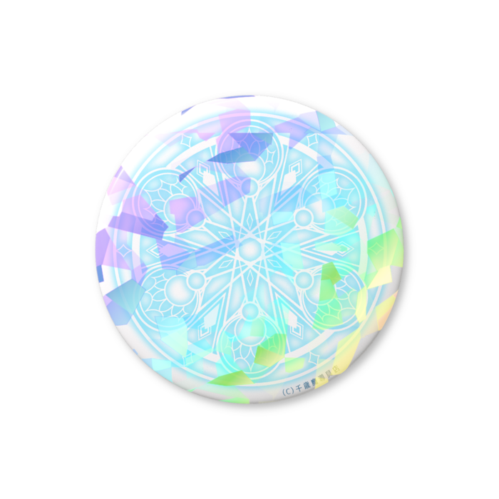 ホログラム缶バッジ - 76mm