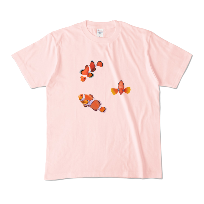 カラーTシャツ - M - ライトピンク (淡色)