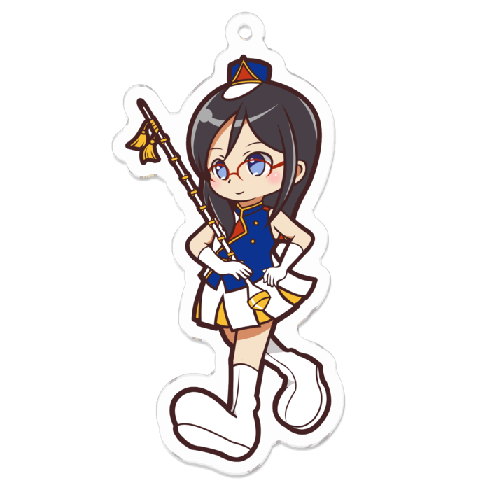 アクリルキーホルダー高さ約7cm