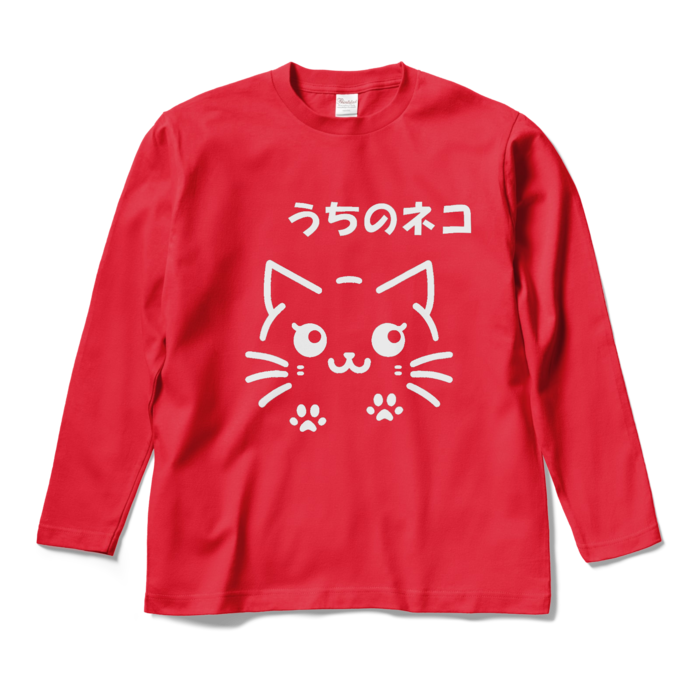 ロングスリーブTシャツ - M - レッド