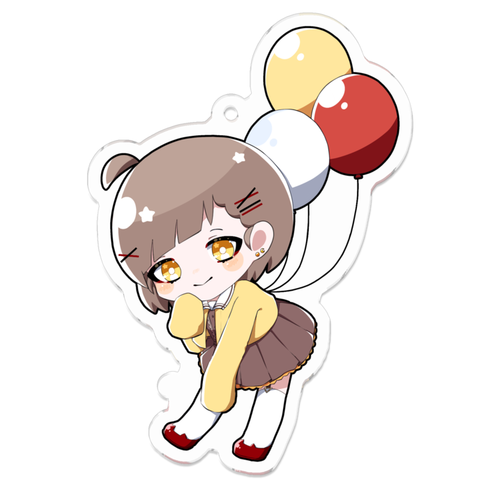 アクリルキーホルダー - 70 x 70 (mm)