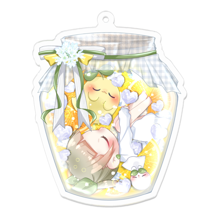 アクリルキーホルダー - 70 x 70 (mm)