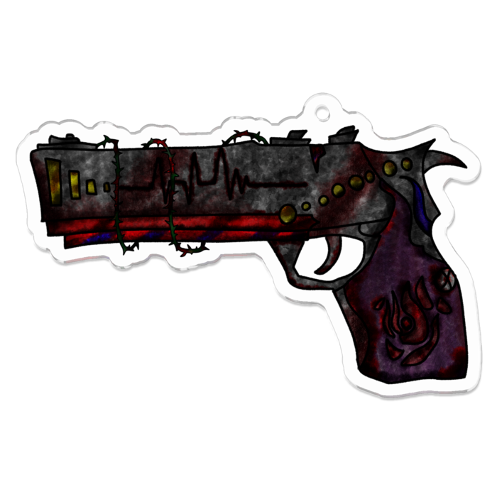 アクリルキーホルダー - 70 x 70 (mm)