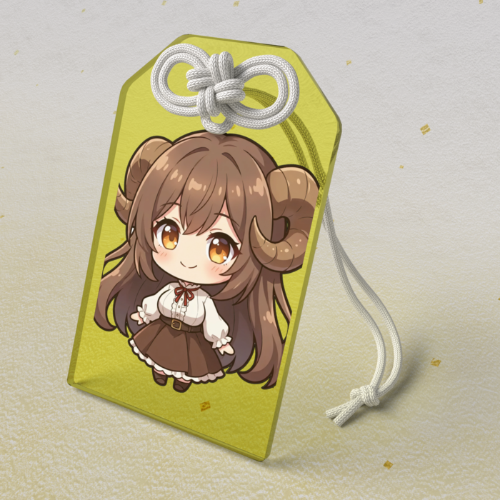 アクリルお守り - 50 × 80mm