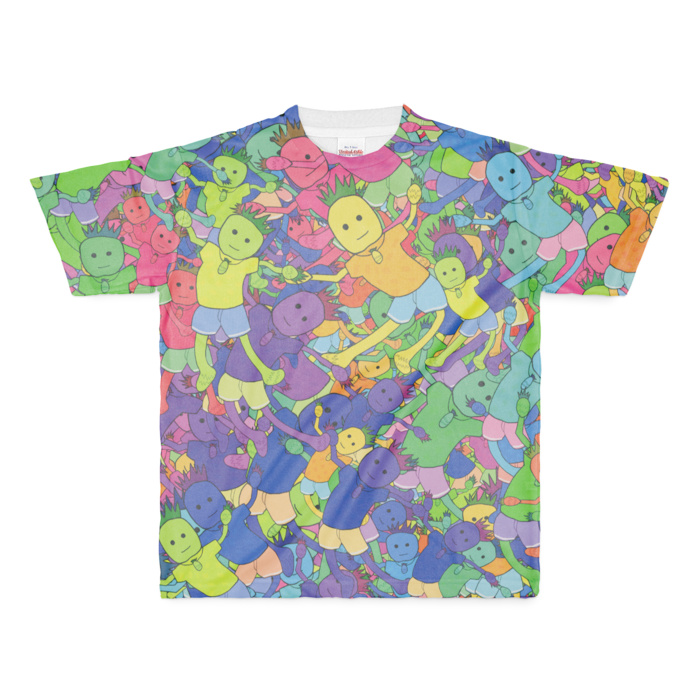 フルグラフィックTシャツ - M - 両面印刷