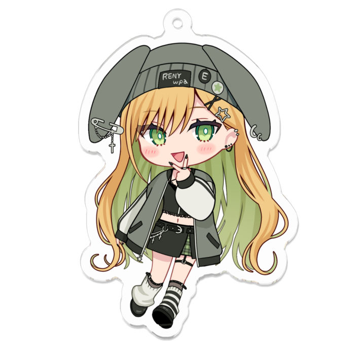 アクリルキーホルダー - 70 x 70 (mm)