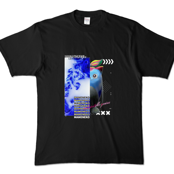 カラーTシャツ - XL - ブラック (濃色)