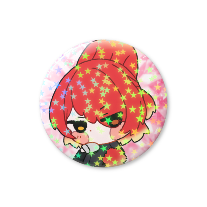 ホログラム缶バッジ - 32mm