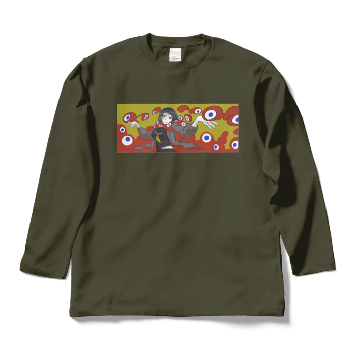 ロングスリーブTシャツ - L - アーミーグリーン