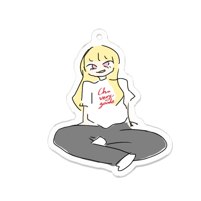 アクリルキーホルダー - 70 x 70 (mm)